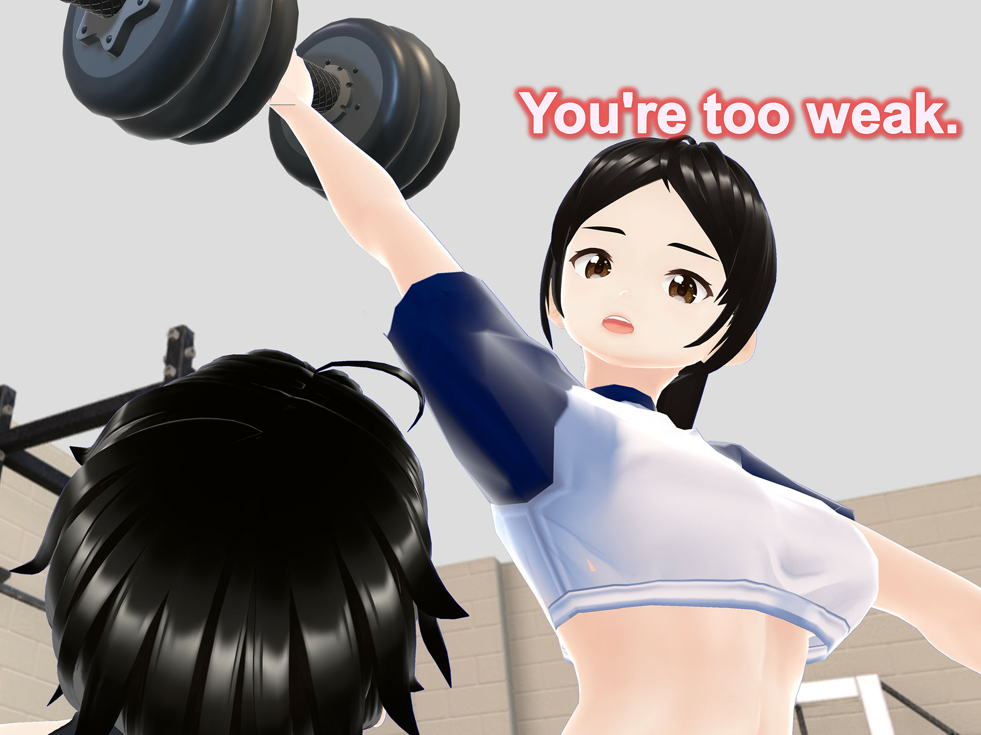 Outgrowing only girls， Overtake boys， Growth sound in the gym