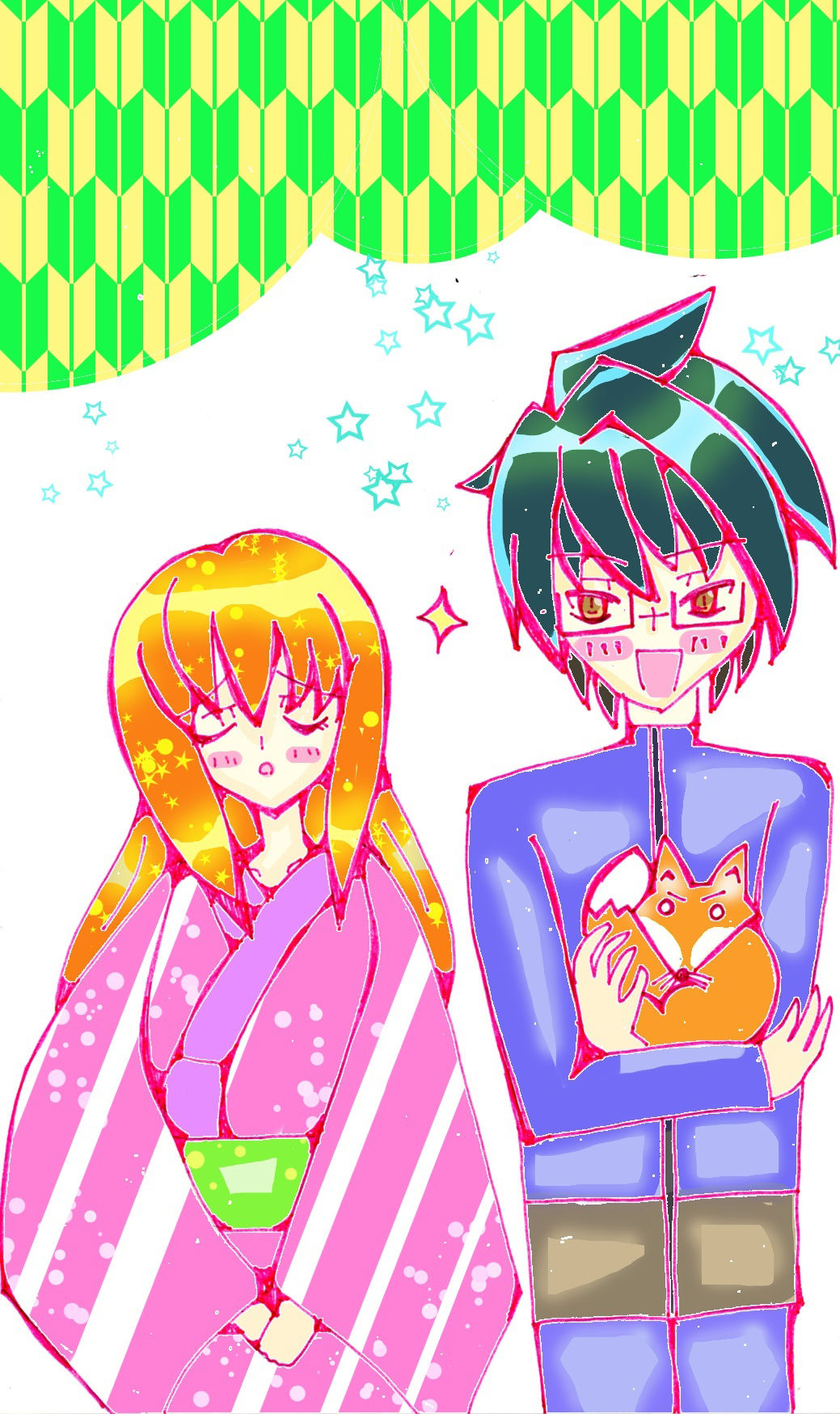 サンプル画像2:狐の嫁入り(小説屋白石華) [d_243839]