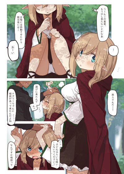 サンプル画像1:エルフが住む家。(いーすとはうす) [d_243871]