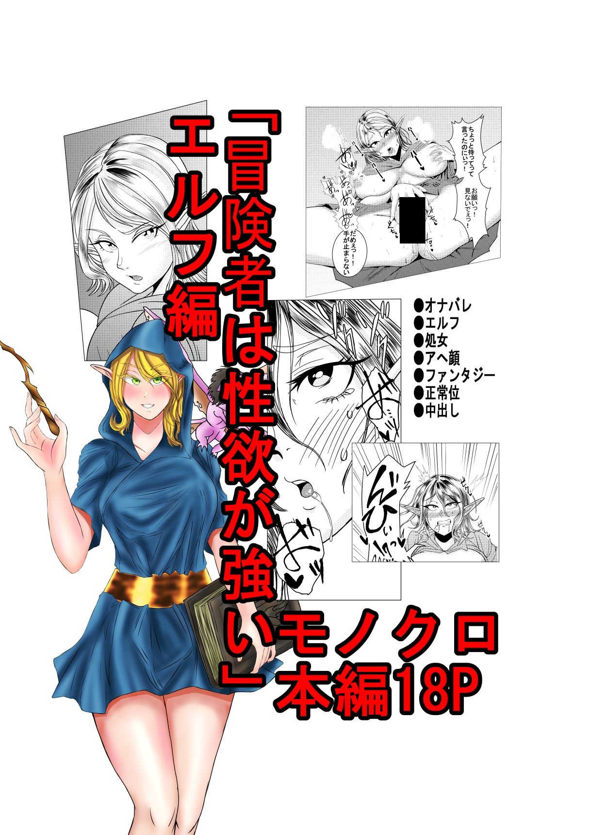 サンプル画像1:「冒険者は性欲が強い」エルフ編(こじこじ堂) [d_244980]