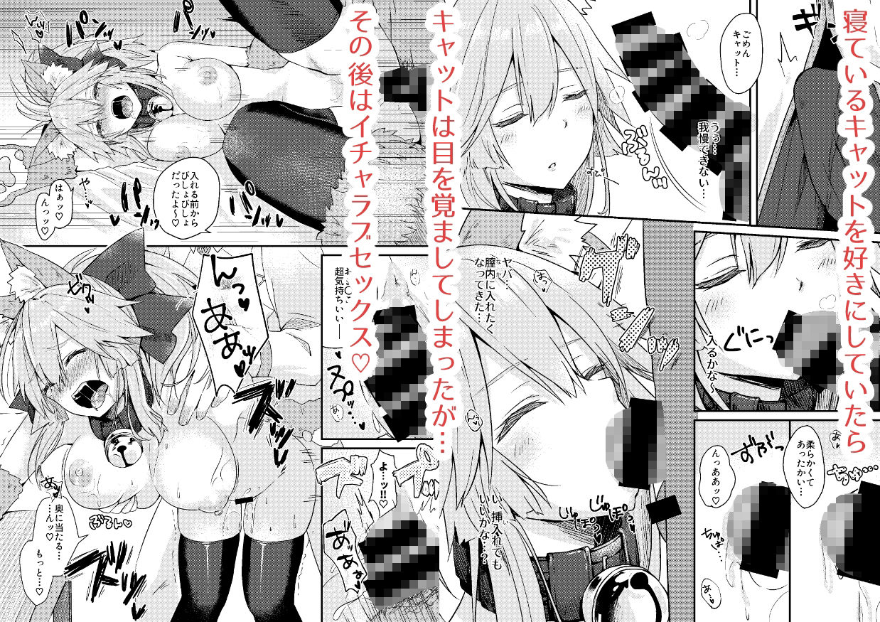 サンプル画像2:無防備睡眠タマモキャット(とりはむほりっく) [d_245901]