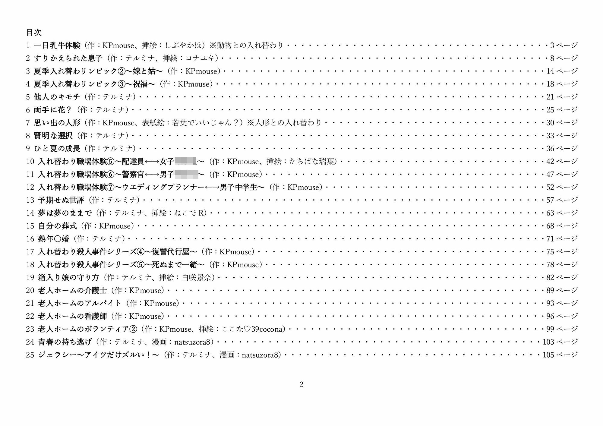 サンプル画像1:本当は怖い入れ替わり3〜オール戻らないエンド〜(入れキチサー) [d_245962]