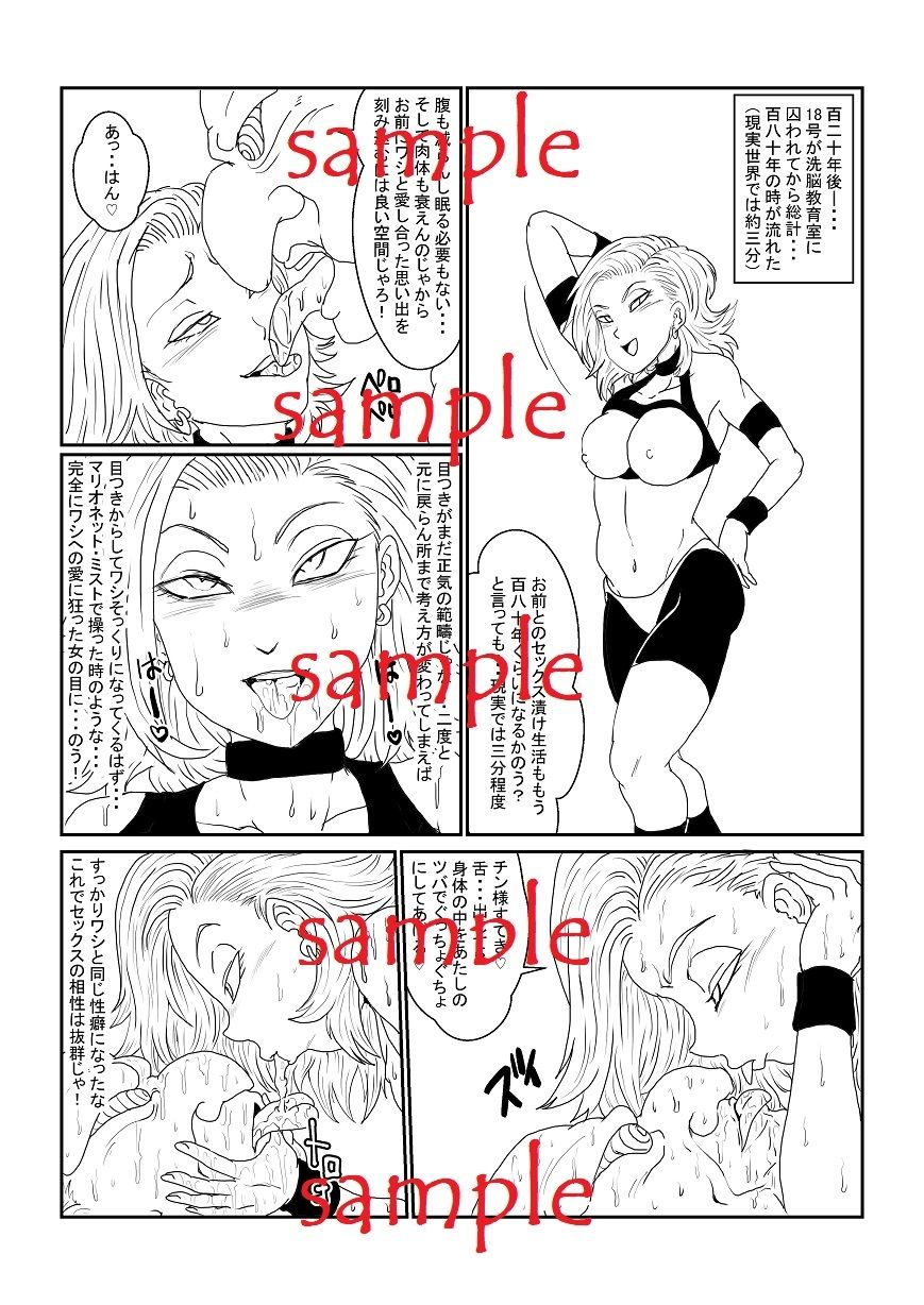 サンプル画像4:Re:洗脳教育室〜人造人間18号編〜其之一(Alice.Blood) [d_246001]