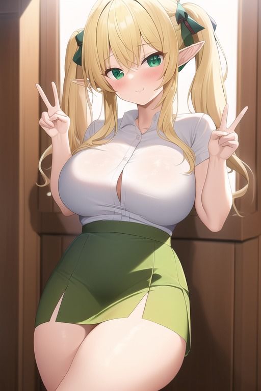 サンプル画像1:エルフ捕虜になり 人生終了(ぽぽんたgi) [d_246278]