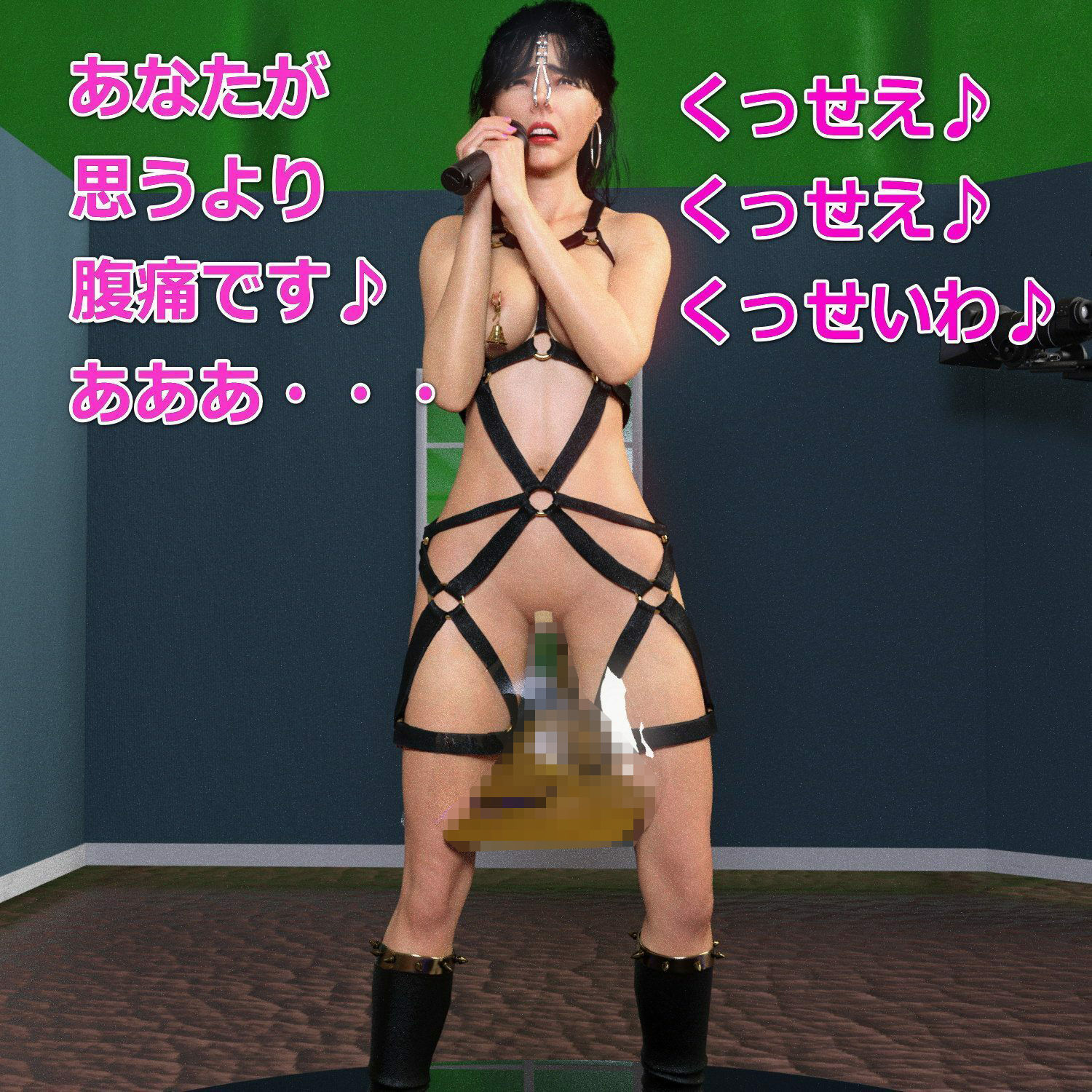 サンプル画像5:スズネとリンのスカトロ羞恥 前編＋後編＋おまけ画像(β-かざは) [d_246750]