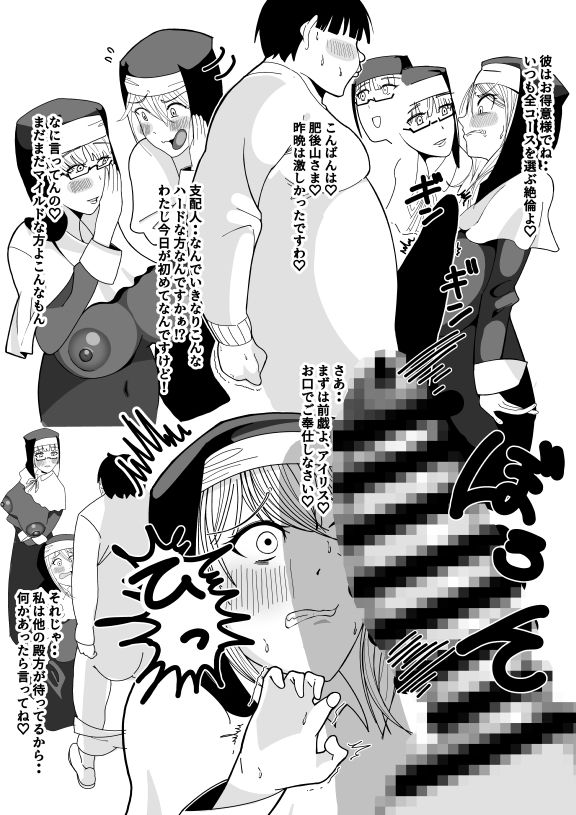 サンプル画像2:えちえち？クソデカ？爆乳ボインなサキュバスシスターさん？(ふゅ〜じょん) [d_247325]