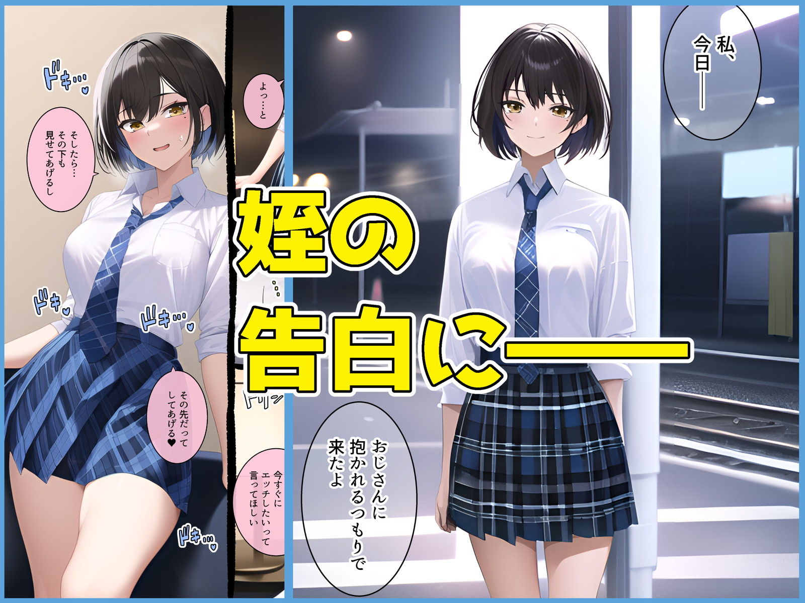 サンプル画像2:青チェの姪と(青チェ大好き) [d_248009]