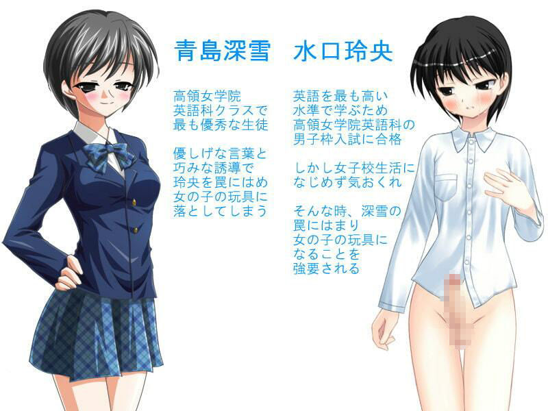 サンプル画像1:女子○生の玩具にされた男子(いじめっ娘通信) [d_248124]