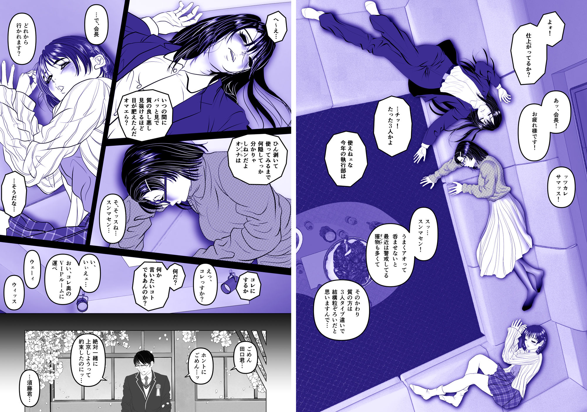 サンプル画像6:実録ヤリサー全盛時代 〜都内名門大学サークル新歓極秘二次会〜(陰陽倶楽部) [d_249163]