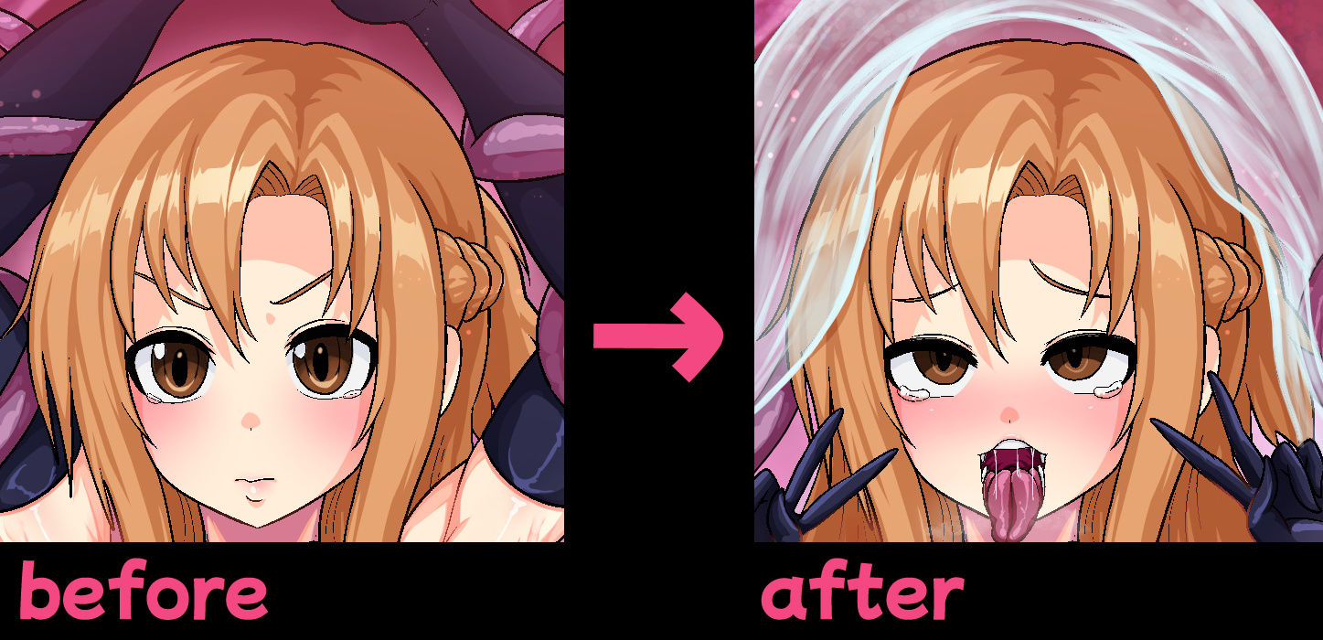 サンプル画像3:触手なんかに負けない！(エロ同好会) [d_249629]