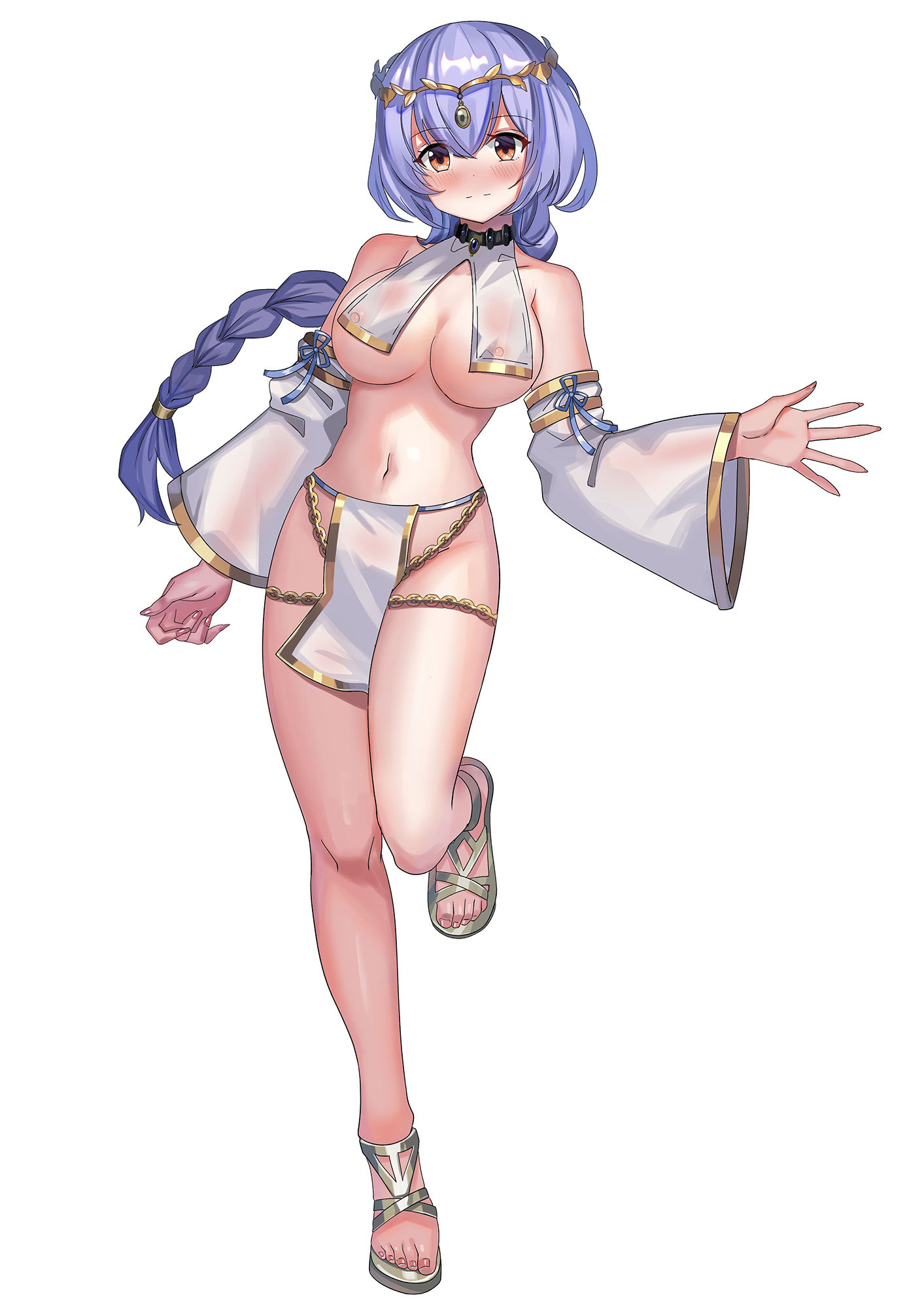 サンプル画像6:恋縛のユーフォリア〜青髪美少女TS転移者ちゃんの強●ガチ恋身体改造人生終了クエスト(クマノミの実堂) [d_249948]