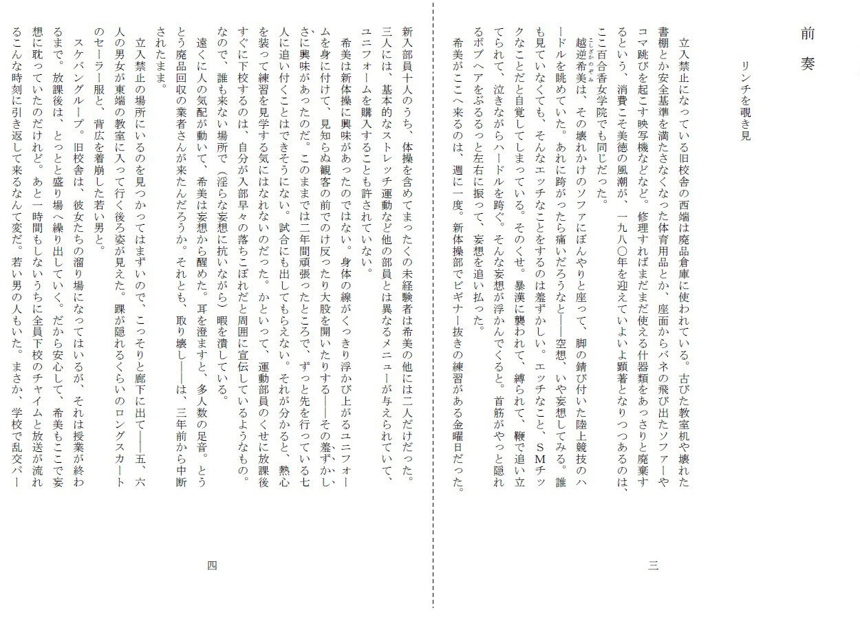 サンプル画像2:悦虐へのエチュード〜リンチをねだる未通（おぼこ）マゾ(SMX工房) [d_250428]