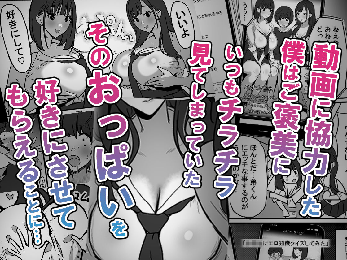 サンプル画像2:お姉ちゃんの友達のJK〇ックトッカ―にたくさんパイズリされる本(ぷるめたる) [d_250562]