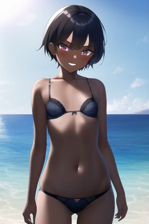 サンプル画像1:褐色娘CG集(ぷっしーきゃっと) [d_251174]