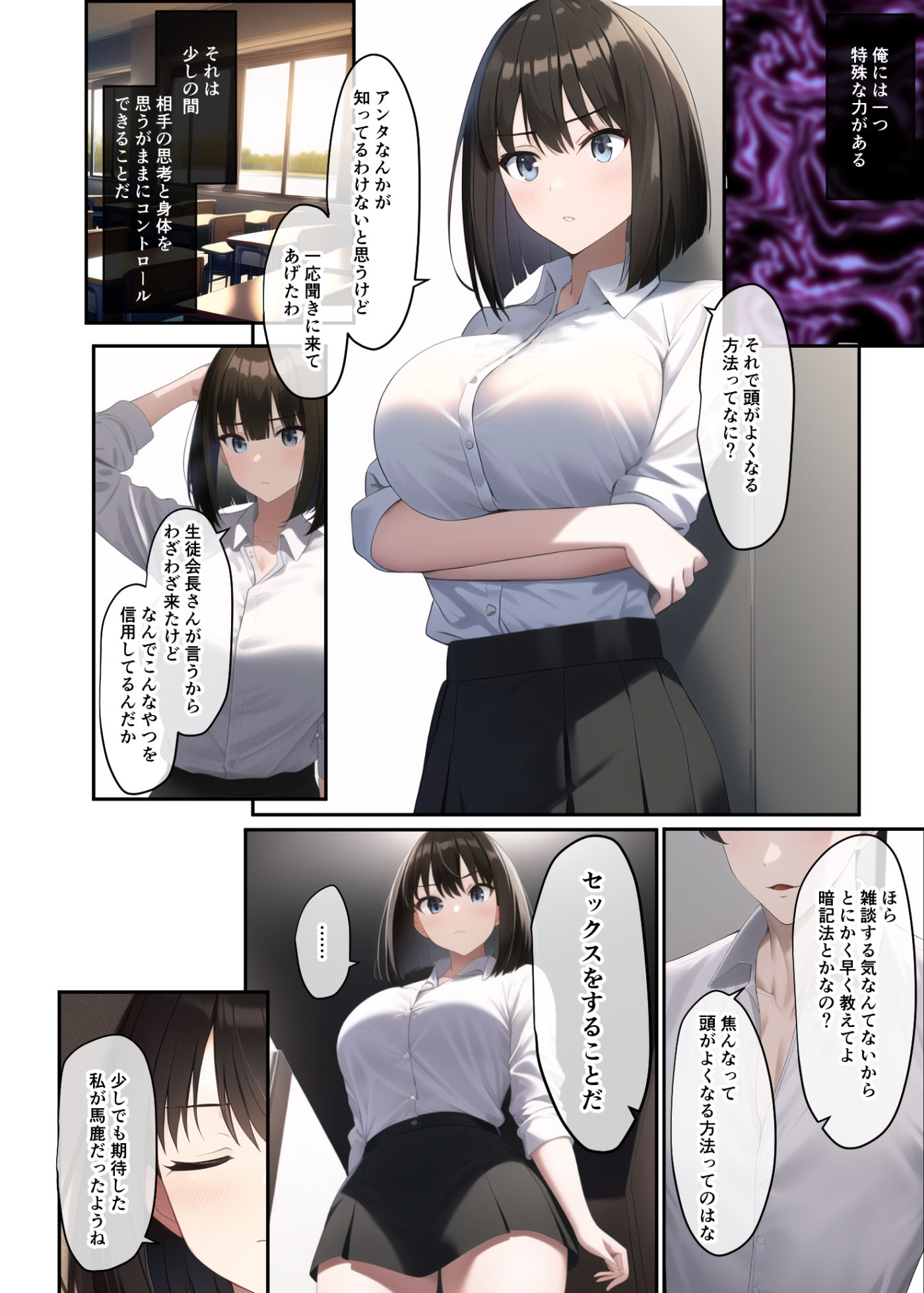 サンプル画像4:生意気で巨乳な優等生ちゃんが快楽オナホ堕ちする話(拠り所なきマルッサン) [d_251399]