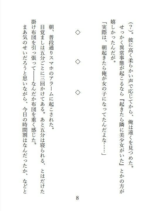 サンプル画像5:起きたら金髪碧眼の美少女聖女だったので、似たような奴らと共同生活始めました(茶酒蔵（緑茶わいん/抹茶焼酎）) [d_251420]