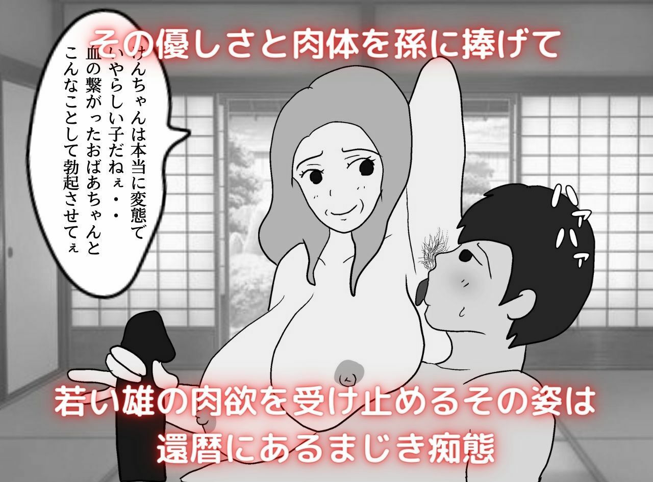 サンプル画像3:ママとおばあちゃんは俺の女(母子相姦の記録) [d_252111]