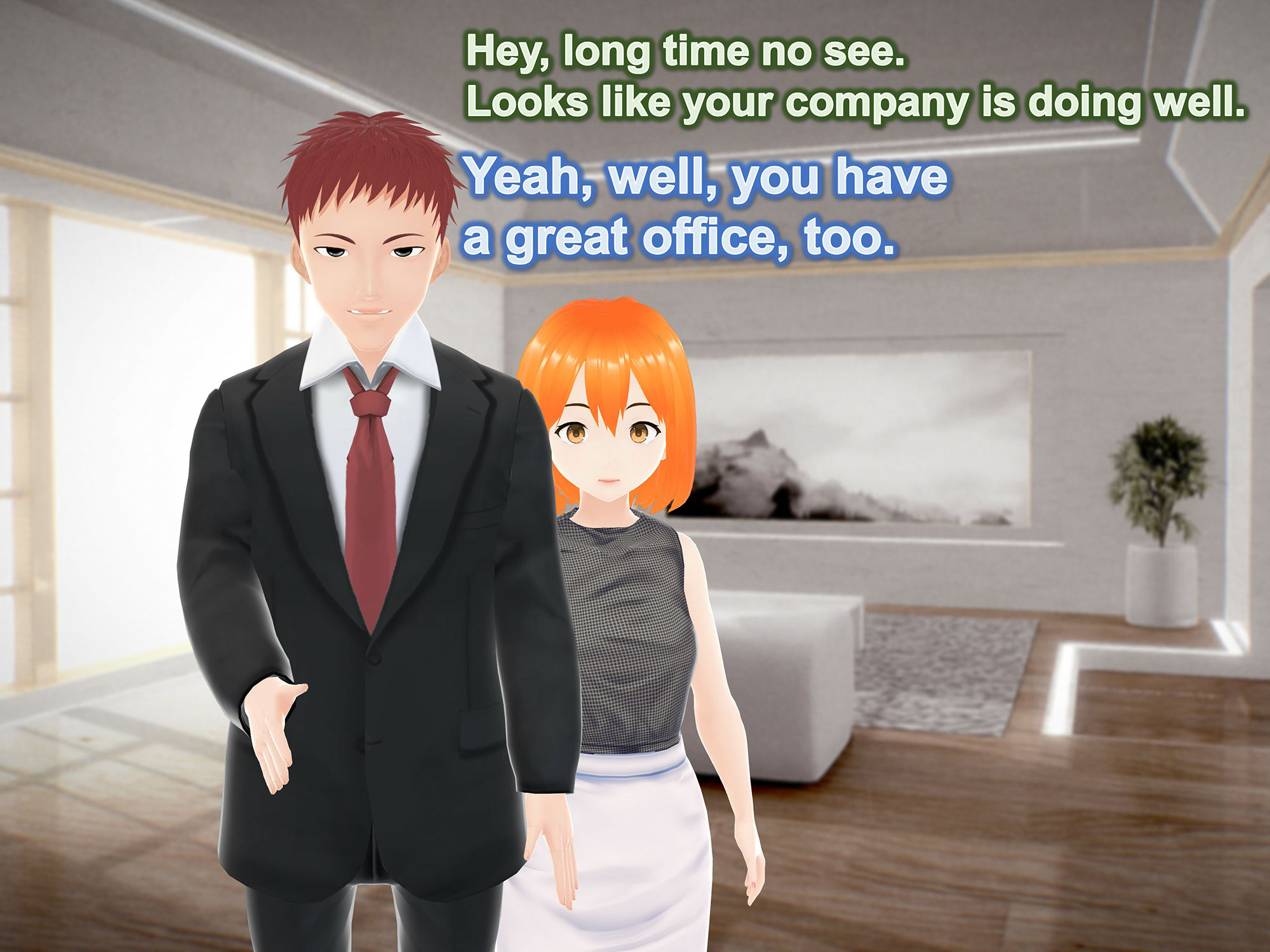 サンプル画像1:Outgrowing only girls， Overtake boys， Growth sound in secretary(女子成長クラブ) [d_252845]