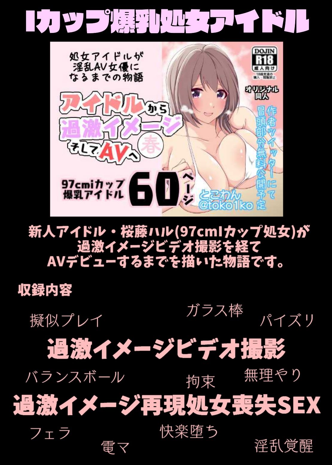 サンプル画像2:アイドルから過激イメージそしてAVへ・春夏秋(とこわん) [d_253420]