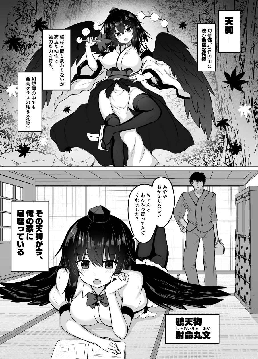 サンプル画像1:天狗が家に居座ってる件(tomika堂) [d_253452]