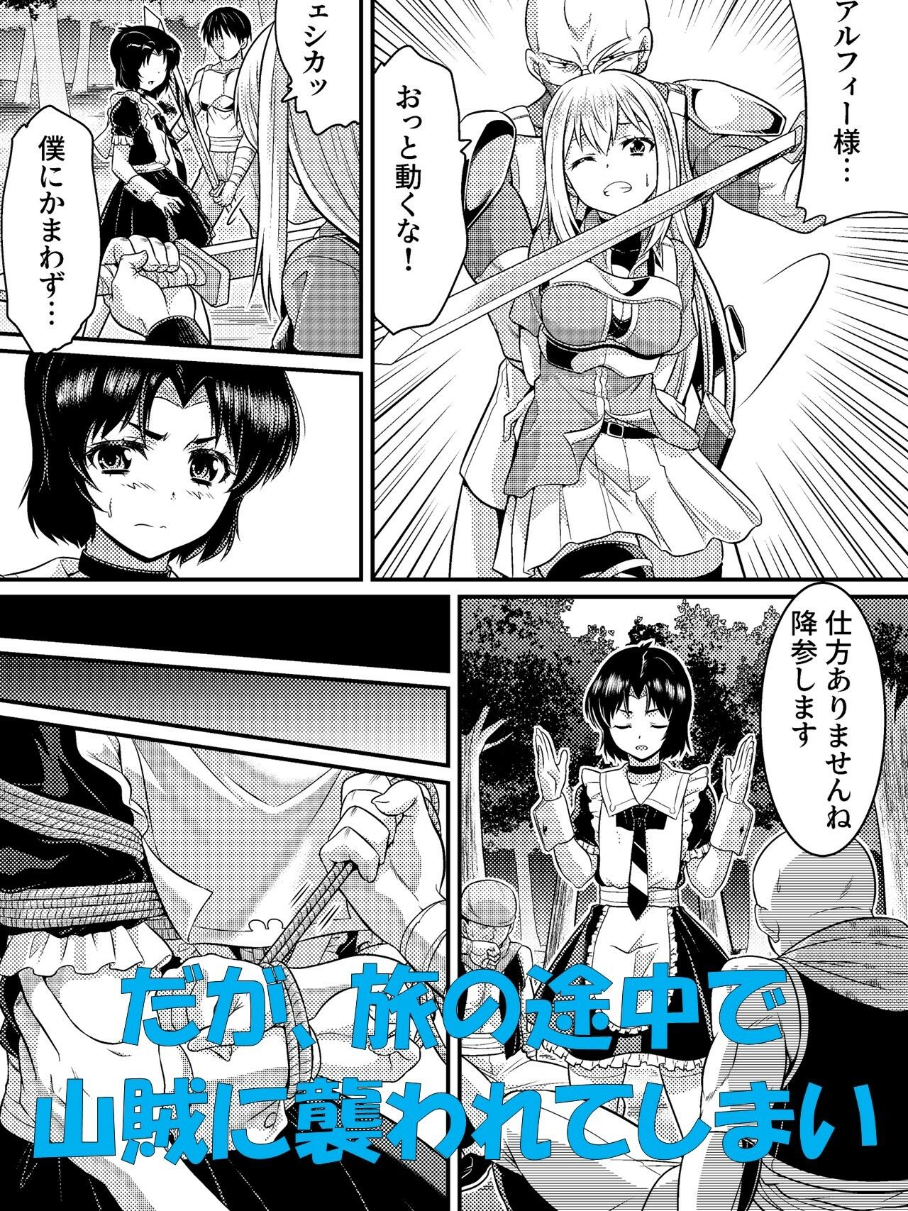 サンプル画像3:TS騎士と女装メイドの大冒険 第1話(夢かき屋) [d_253758]