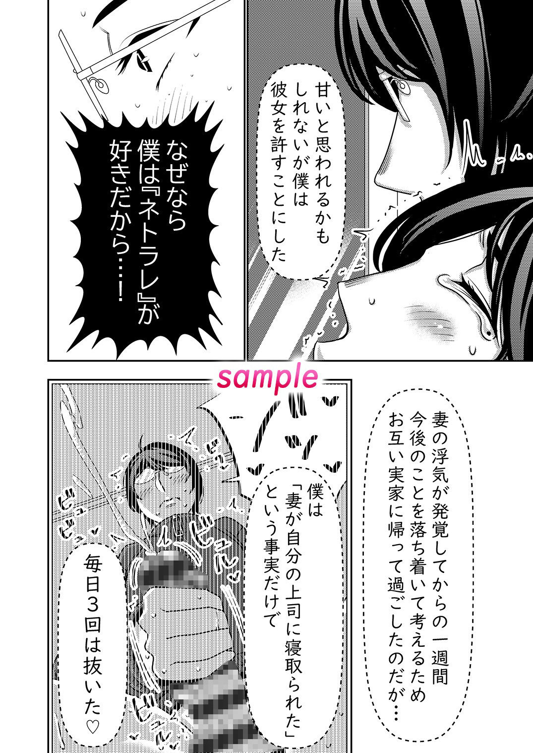 サンプル画像4:ネトラレ妻が戻ってきたら…(インプリズン) [d_253832]