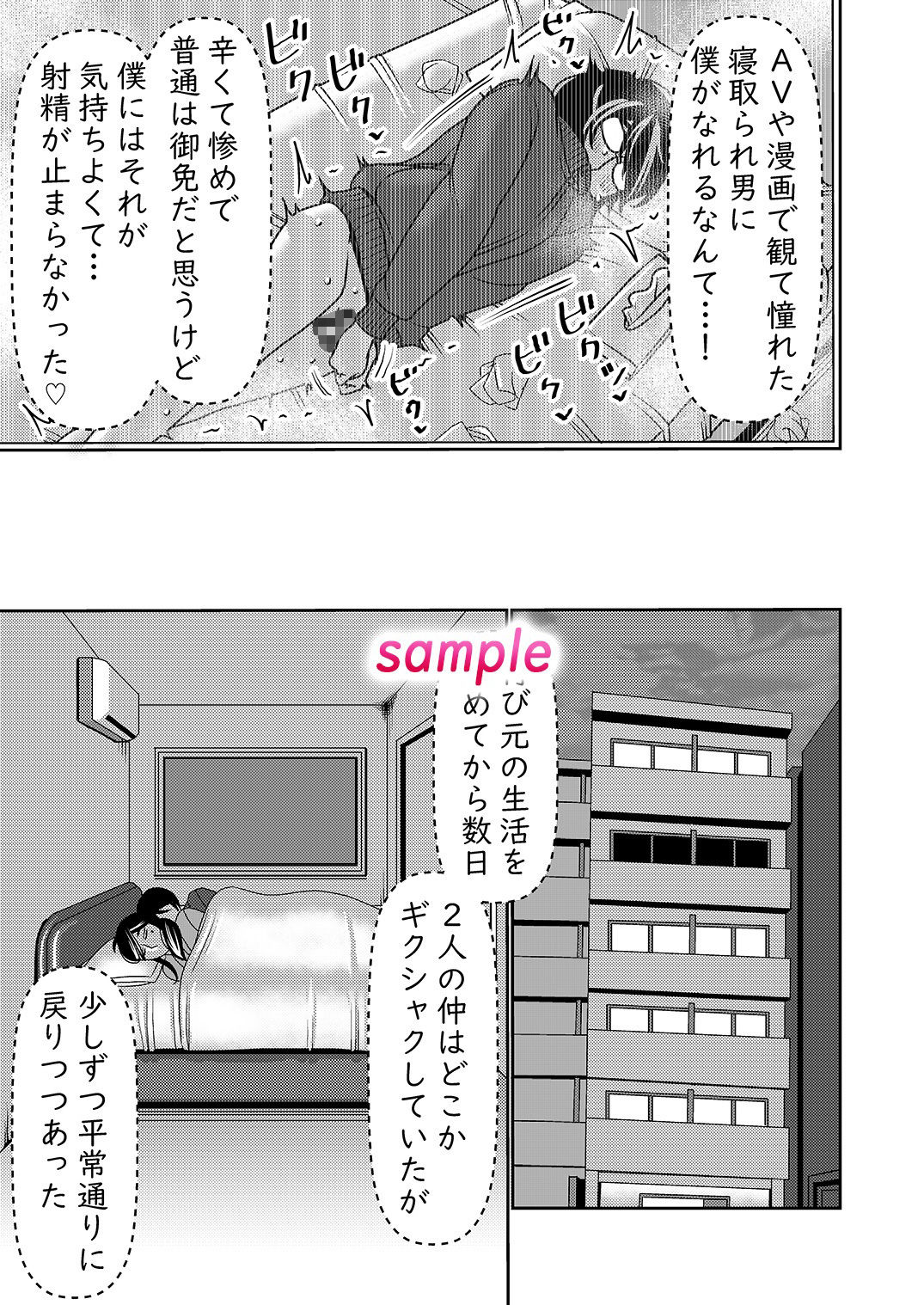 サンプル画像5:ネトラレ妻が戻ってきたら…(インプリズン) [d_253832]