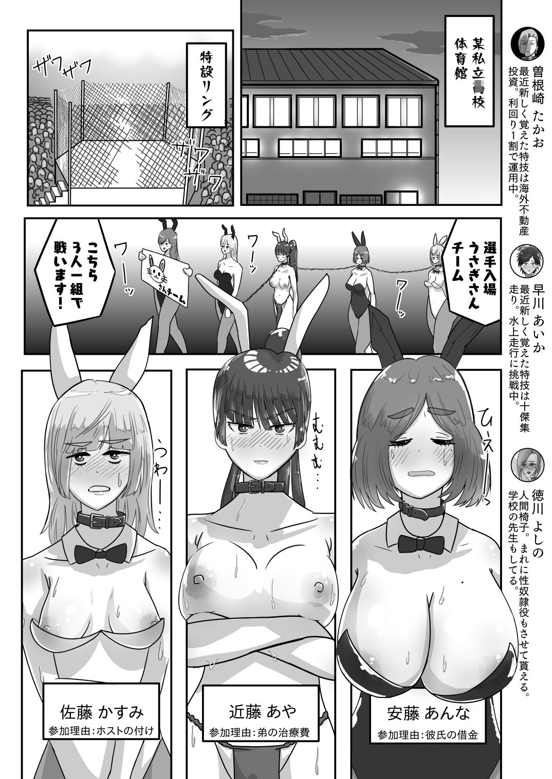 サンプル画像1:タイガーVSバニーガール(竜宮都市ワタツミノミヤ) [d_254966]