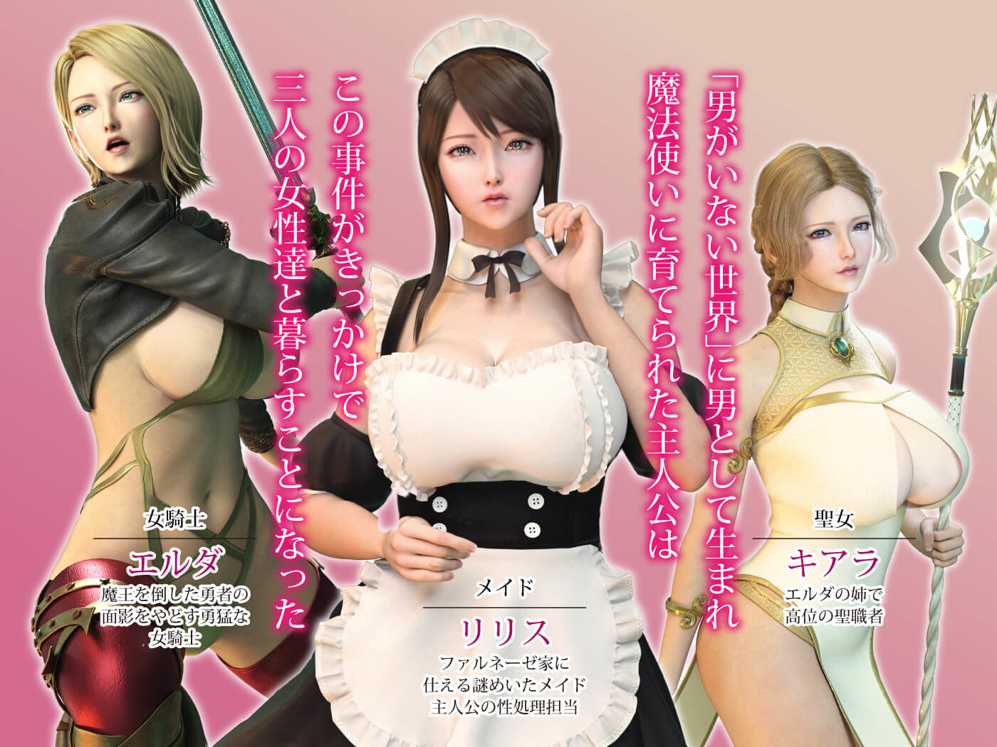 サンプル画像2:悪い魔法使いに淫紋をつけられた女達(ヨーグル本舗) [d_255701]