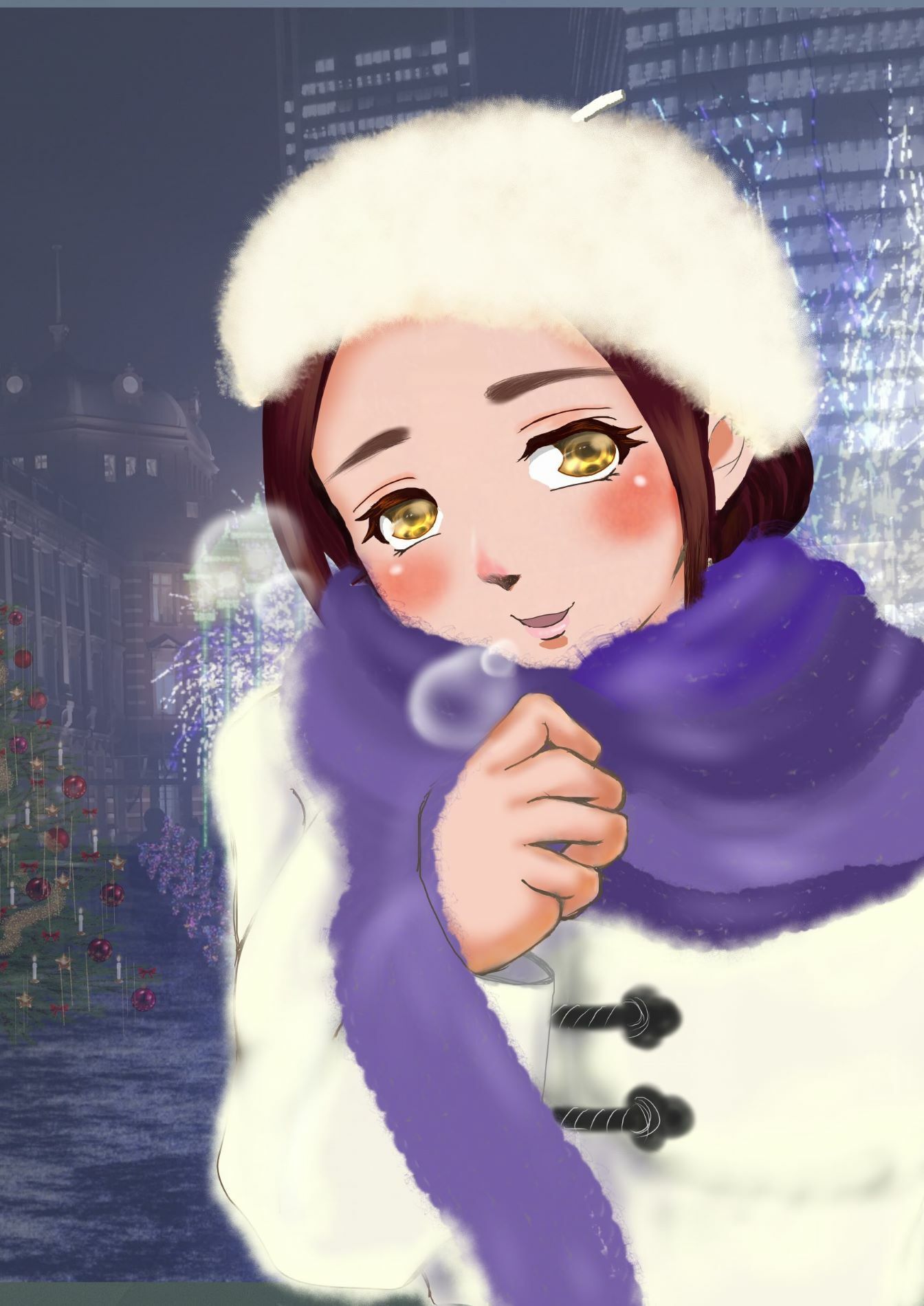 サンプル画像1:マッチンングアプリで地味顔巨乳達と待ち合わせ。。高確率でホテルH出来た！件(KOBUこぶこ) [d_256218]