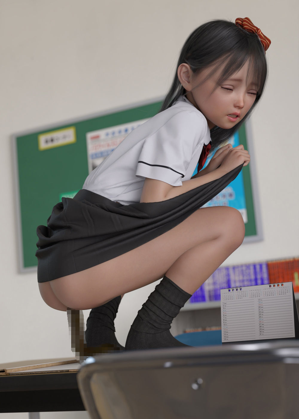 サンプル画像4:続・少女ヌードモデル弥生 恥態調教編(えびてん) [d_256533]