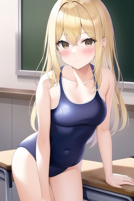 サンプル画像3:金髪美女、スクール水着詰め合わせ(宮倉まどか) [d_258618]