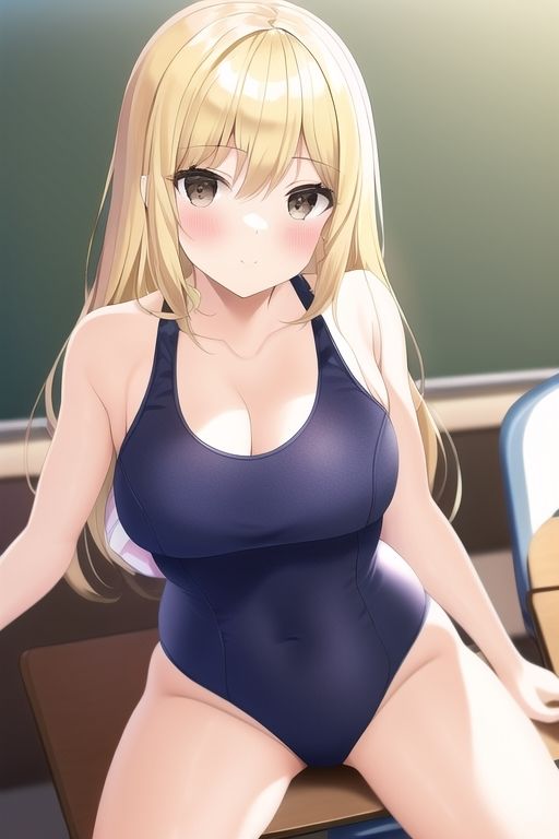 サンプル画像4:金髪美女、スクール水着詰め合わせ(宮倉まどか) [d_258618]