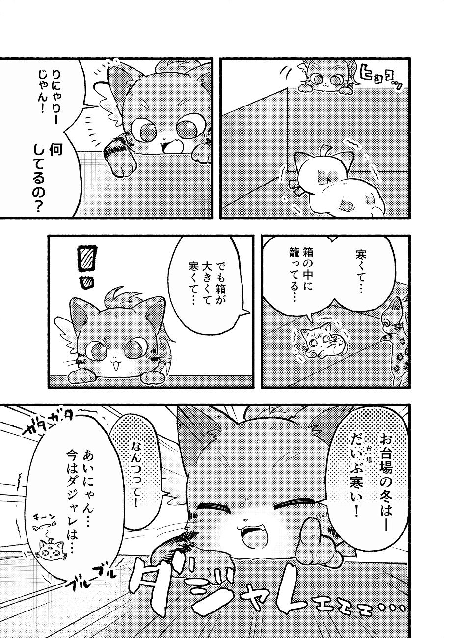 サンプル画像3:お台場に冬がやってきた！(全力疾走猫) [d_258971]