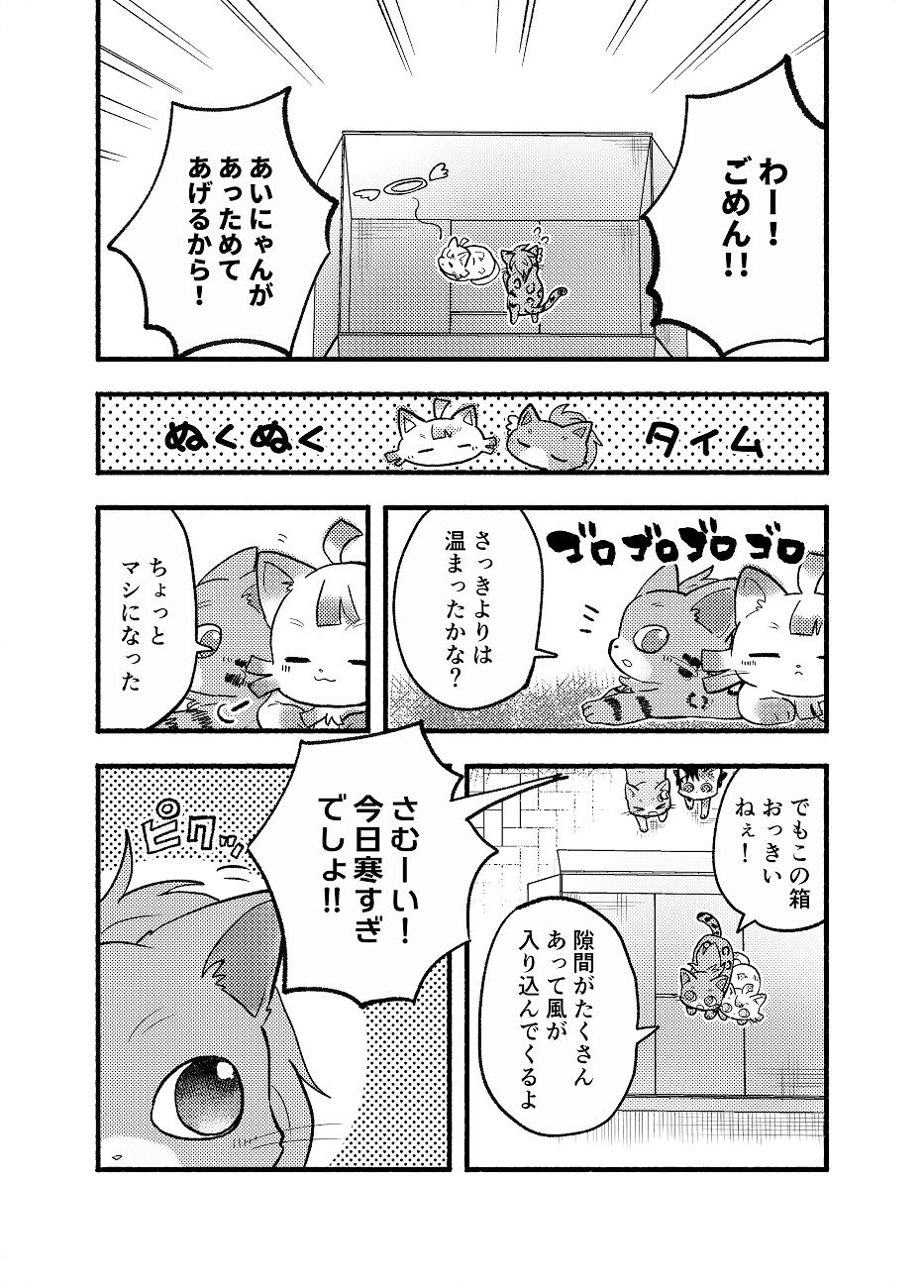 サンプル画像4:お台場に冬がやってきた！(全力疾走猫) [d_258971]