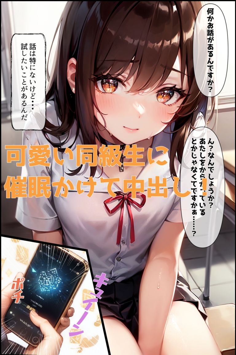 サンプル画像1:催●かけて制服娘にボテ腹中出し(りちぇ工房) [d_259083]