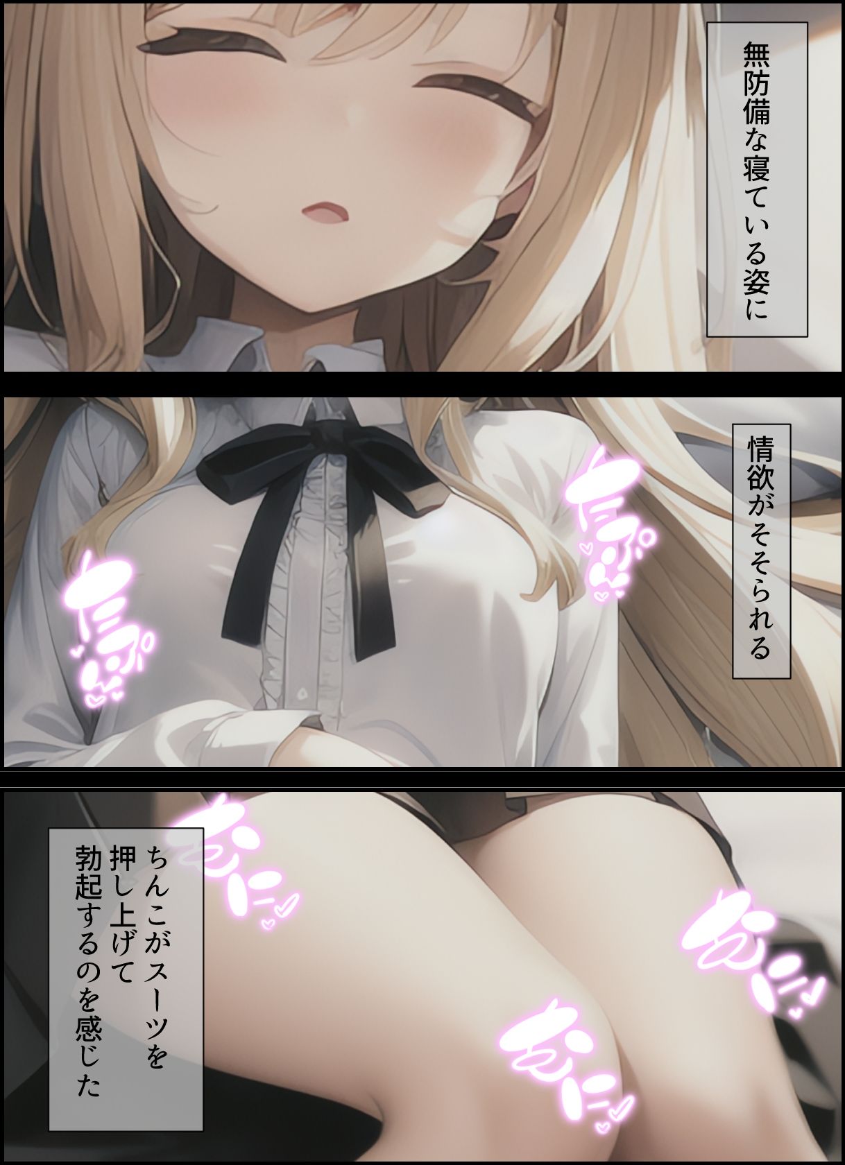 サンプル画像5:寝ている社長の娘をオナホのように使わせてもらう話(モダンタイムス) [d_259353]