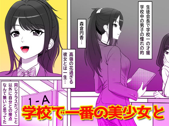 サンプル画像1:生徒会長の好奇心(霜田猫丸) [d_261561]