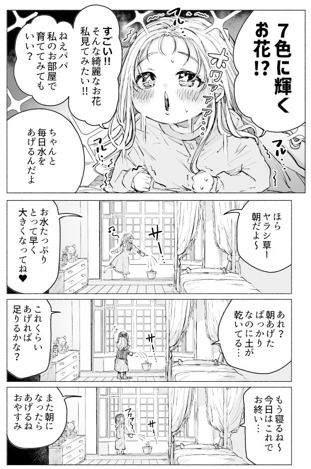 サンプル画像2:ヤラシ草観察日記(愛牢獄) [d_262645]