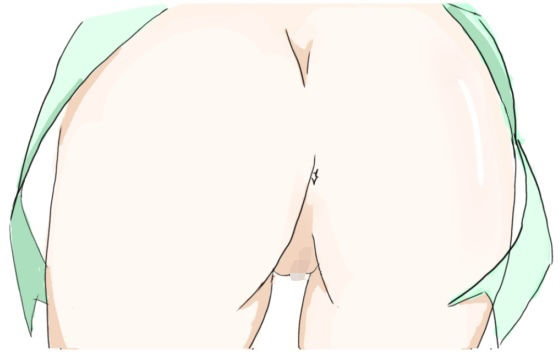 裸エプロンとスカトロカレー