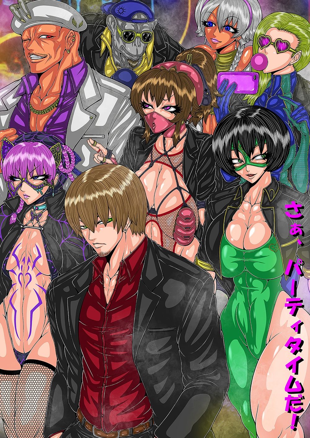 サンプル画像1:SHADOW DEVIL FIGHT.1(BLACK SOUSAI STUDIO) [d_263111]