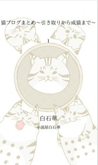 サンプル画像2:猫ブログまとめ1〜里親引き取りから成猫になるまで〜(小説屋白石華) [d_263129]