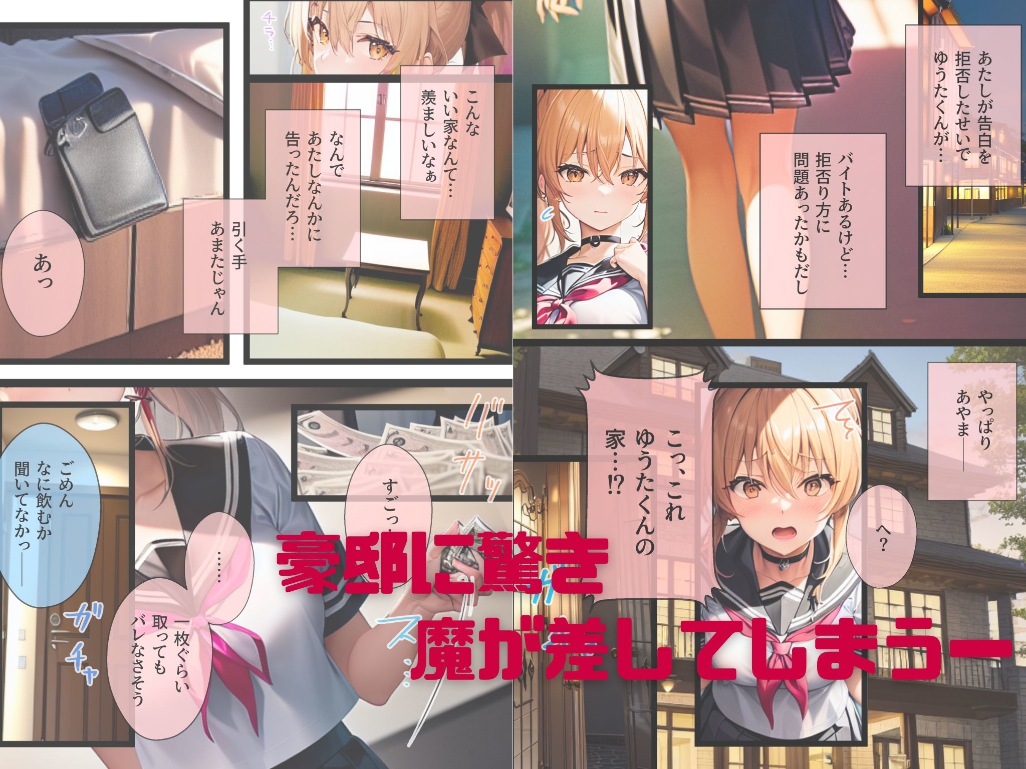 サンプル画像3:ぼっち・ざ・ふぁっく！〜陰キャの俺に声をかけてくれた陽キャ美少女に告白したら断られたんだけどお金を払ったらヤらせてくれる処女ビッチだったのでお金とチンポでDV彼氏から寝取ってあまあま両想いメス堕ちえっちします(わからせマン) [d_263601]