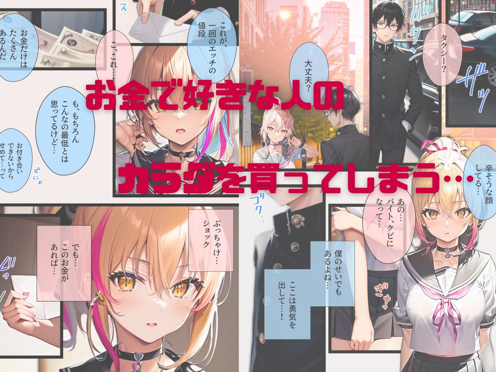 サンプル画像5:ぼっち・ざ・ふぁっく！〜陰キャの俺に声をかけてくれた陽キャ美少女に告白したら断られたんだけどお金を払ったらヤらせてくれる処女ビッチだったのでお金とチンポでDV彼氏から寝取ってあまあま両想いメス堕ちえっちします(わからせマン) [d_263601]