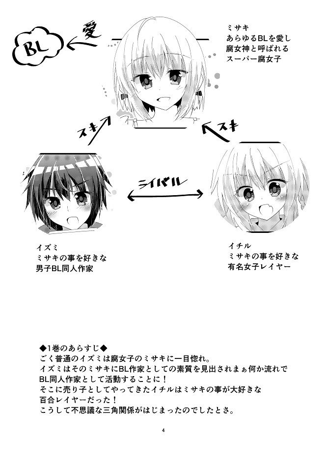 サンプル画像2:不等辺三角関係2(ヒイロイズム) [d_264113]