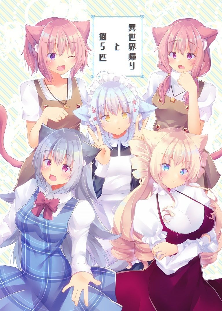 サンプル画像1:異世界帰りと猫5匹(ヒイロイズム) [d_264119]