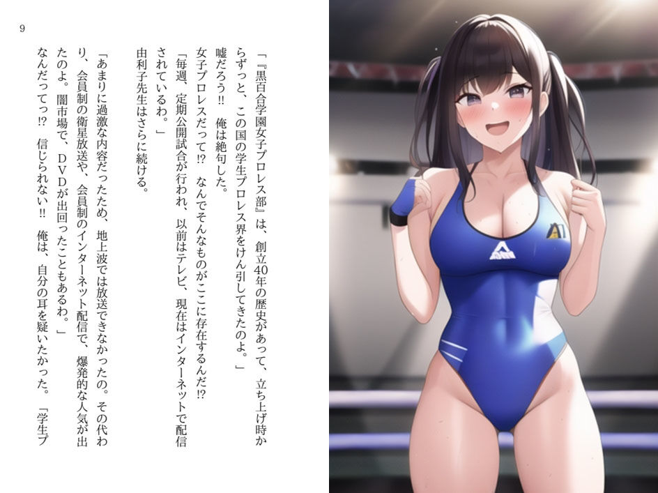 サンプル画像3:【小説版】どきどき☆デス・マッチ 〜とある少女のバックドロップ〜(温泉たまご) [d_265219]