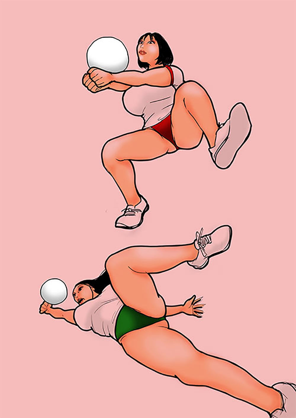 サンプル画像1:はれんちバナナ-火傷痕(長谷川官兵衛) [d_265335]