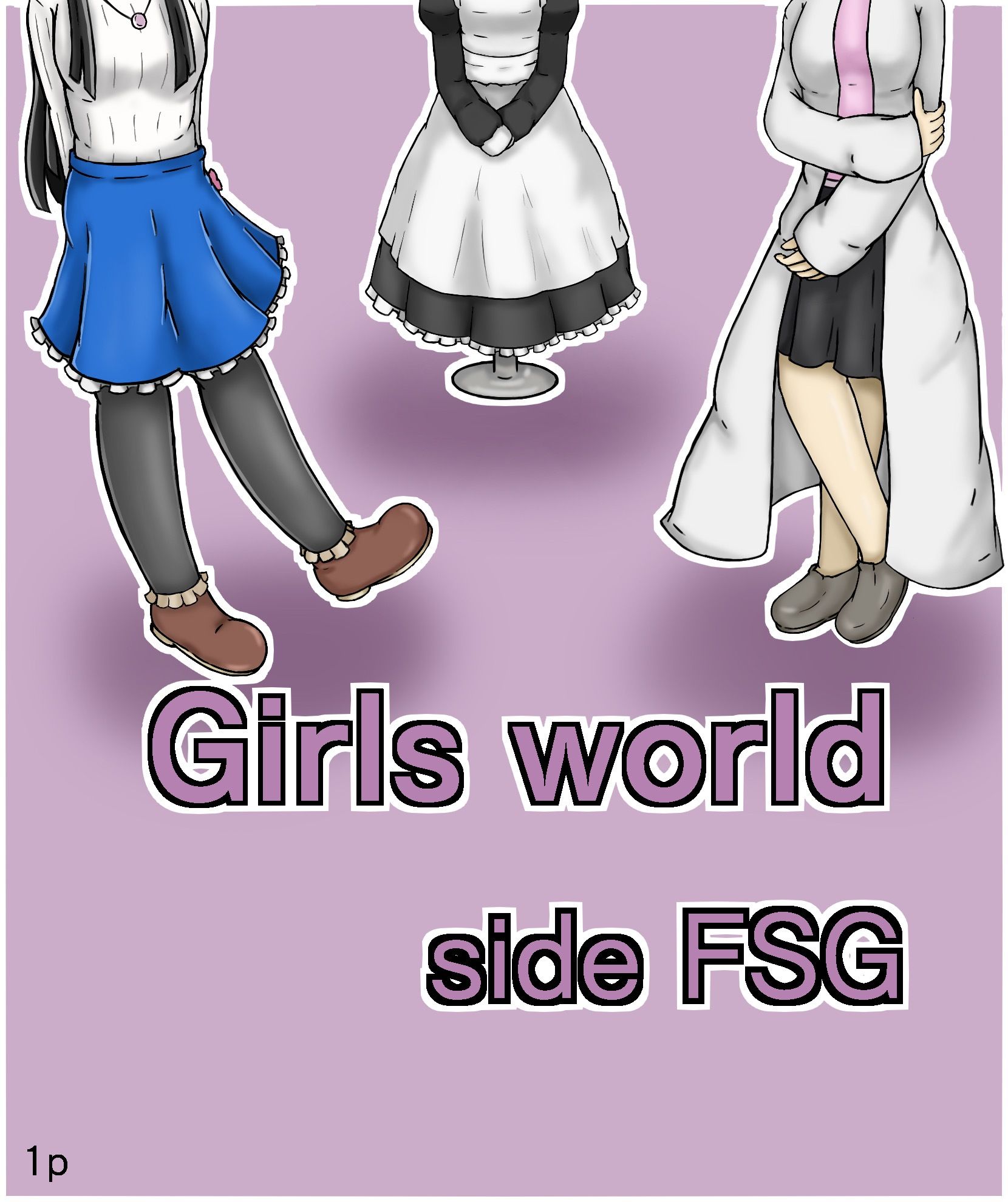 サンプル画像1:Girls world side FSG ENGver.(女性化研究会・派出所) [d_265531]