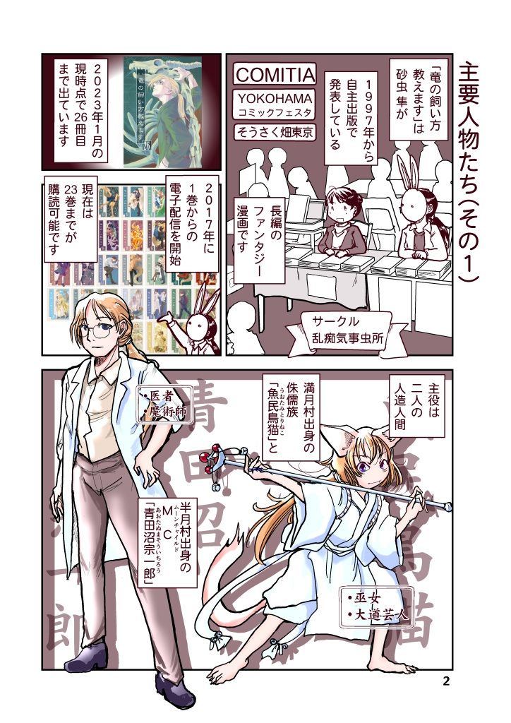 サンプル画像2:竜飼いの読み方教えます(まるちぷるCAFE) [d_265903]